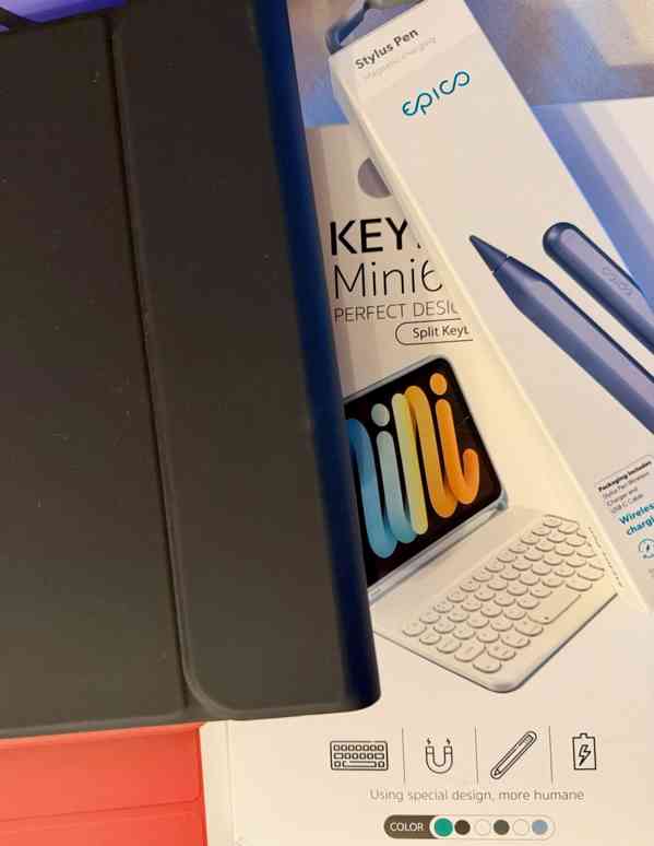 Apple iPad mini 256GB Cellular, obal, stylus, klávesnice - foto 12