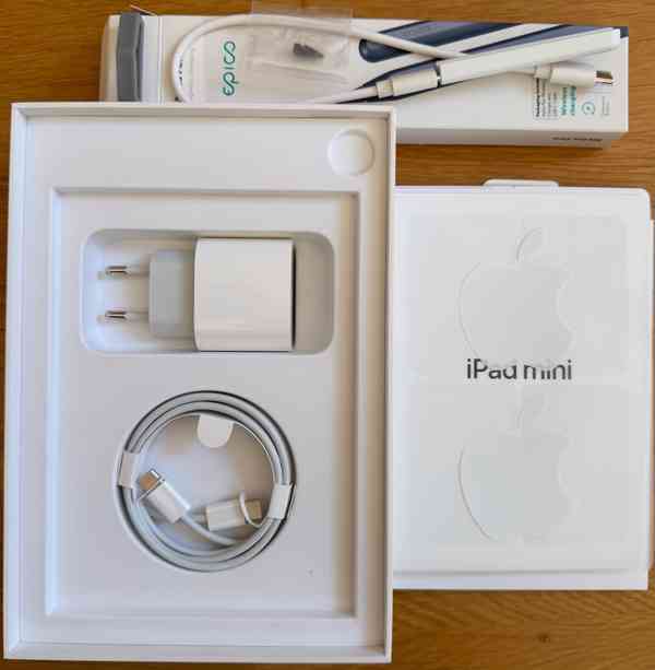Apple iPad mini 256GB Cellular, obal, stylus, klávesnice - foto 10