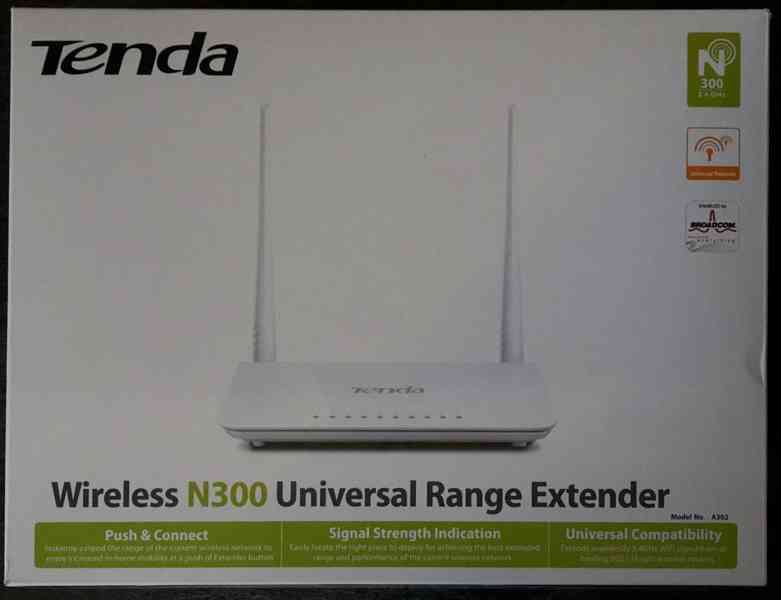 Tenda A302 Wireless-N Range Extender - foto 1