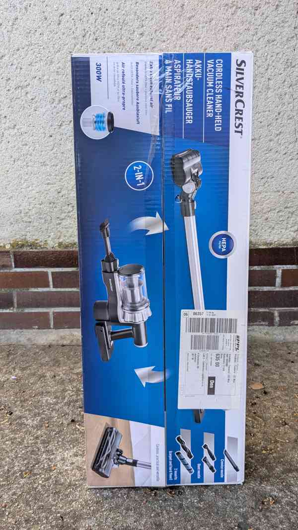 Tyčový akumulátorový vysavač SilverCrest