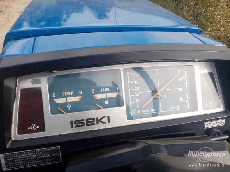 Prodám traktor Iseki TU 185 v perfektním stavu - foto 4