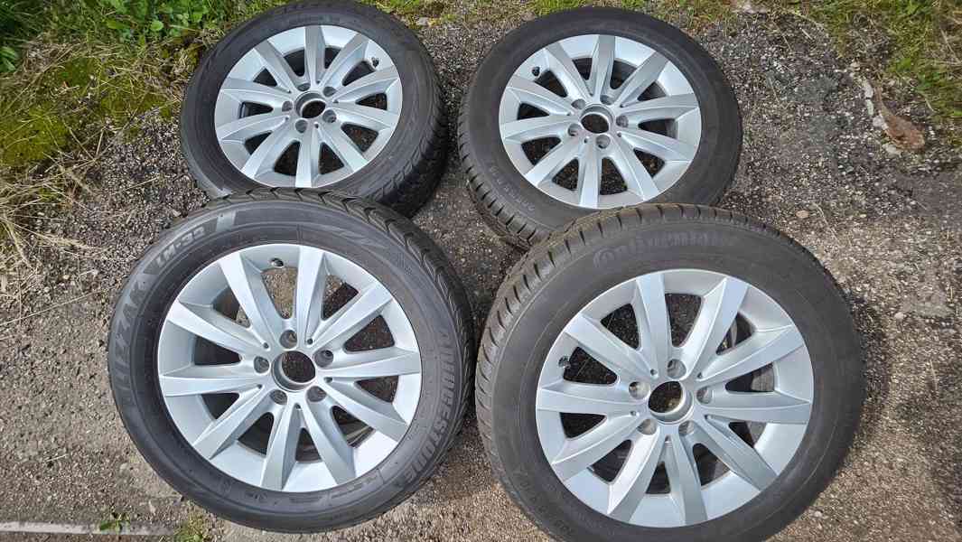  Letní ALU kola Mercedes 5x112 + Continental 205/55 R16  - foto 2