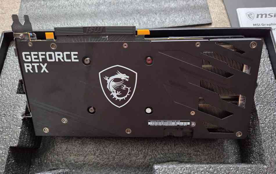 prodám MSI GeForce RTX 3060 Ti GAMING X 8G LHR - foto 6