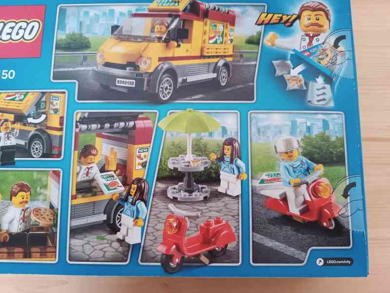 🌿 NOVÉ Lego City 60150 Dodávka s pizzou 🌿 - foto 12