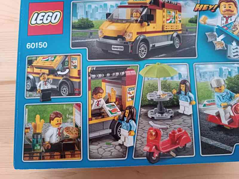 🌿 NOVÉ Lego City 60150 Dodávka s pizzou 🌿 - foto 11