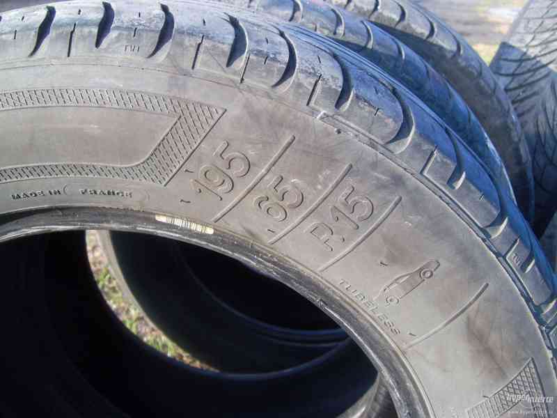Jedinečná nabídka! LETNÍ PNEU KLEBER 195/65 R15 - foto 3