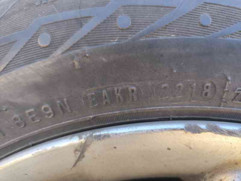 ALU disky+zimní pneu 15' - foto 2