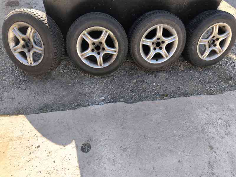 ALU disky+zimní pneu 15' - foto 1