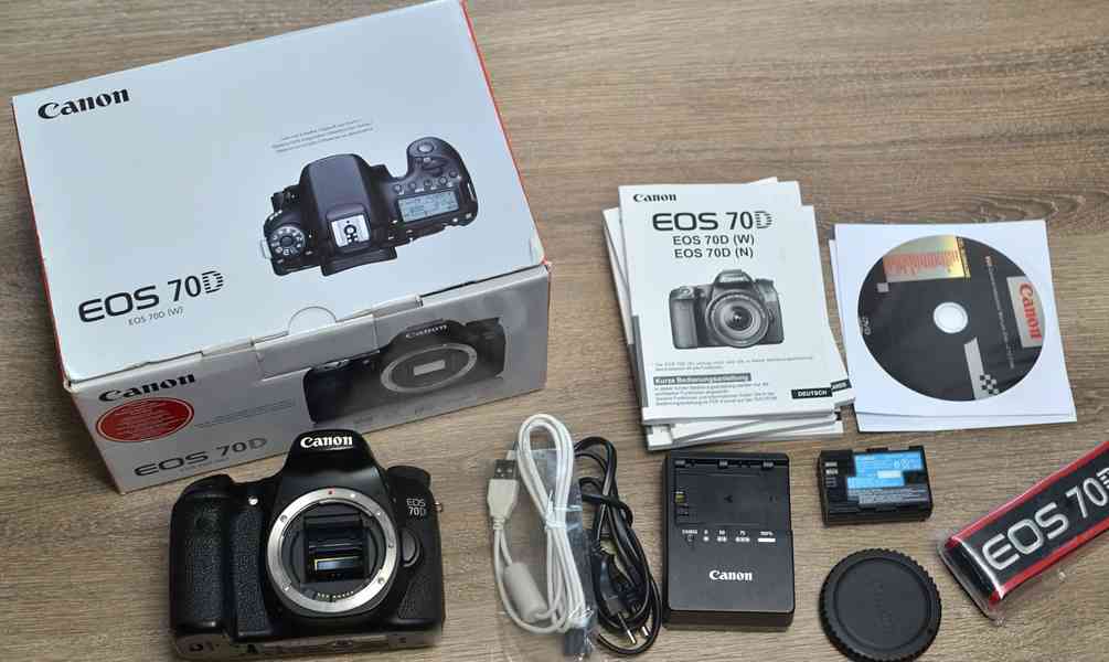 Canon EOS 70D *20,2 Mpix*Full HDV*Wi-fi*28000 Exp. - foto 3