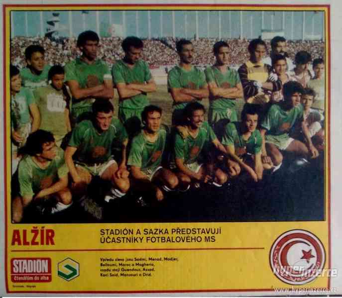 Alžírsko - fotbal - čtenářům do alba - foto 1
