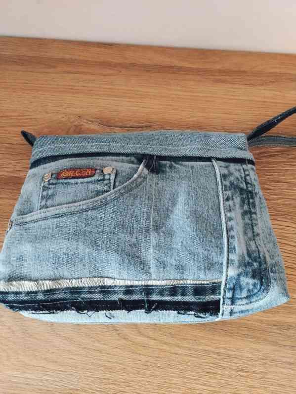 Riflová kosmetická taštička - foto 3