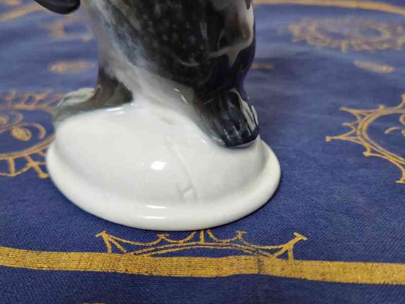 Krásná porcelánová soška Tučňák Rosenthal Signováno - foto 8