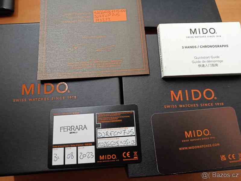 Swiss Mido Ocean Star 600 Chronometer M026.608 COSC,600m.  - foto 8