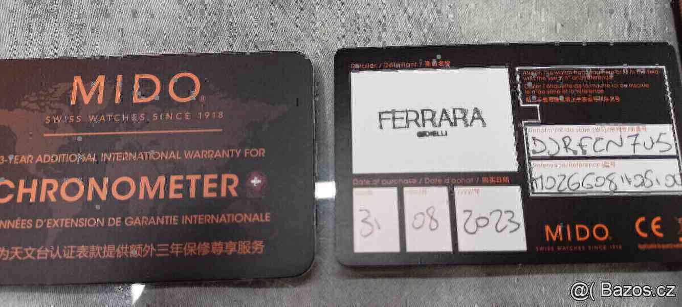 Swiss Mido Ocean Star 600 Chronometer M026.608 COSC,600m.  - foto 5