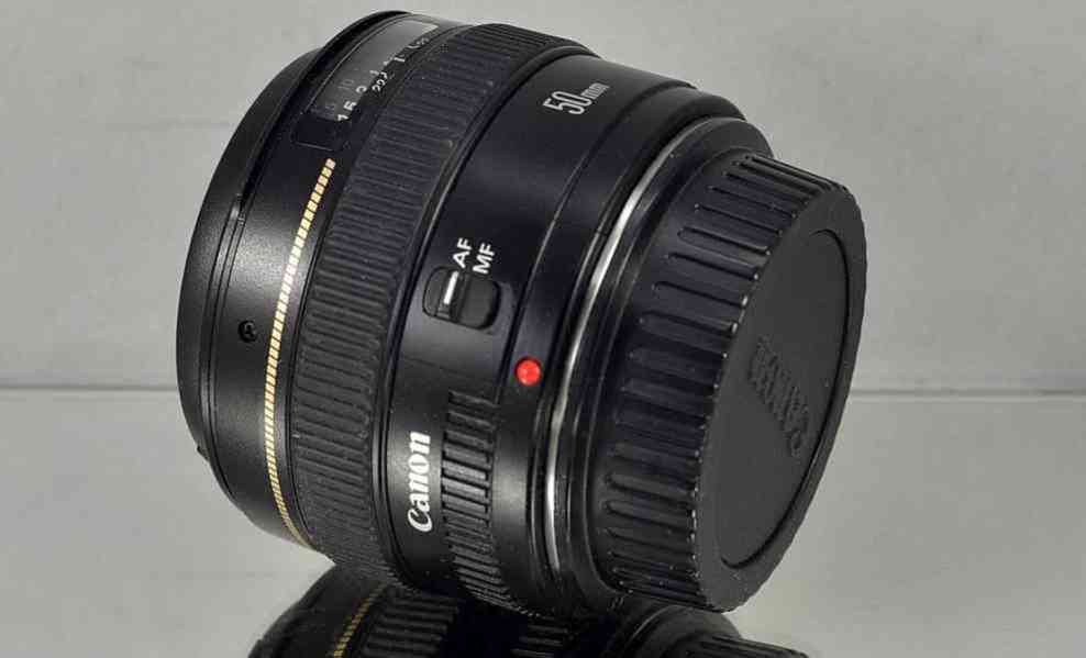 Canon EF 50mm f/1.4 USM **full-frame Pevný - foto 6