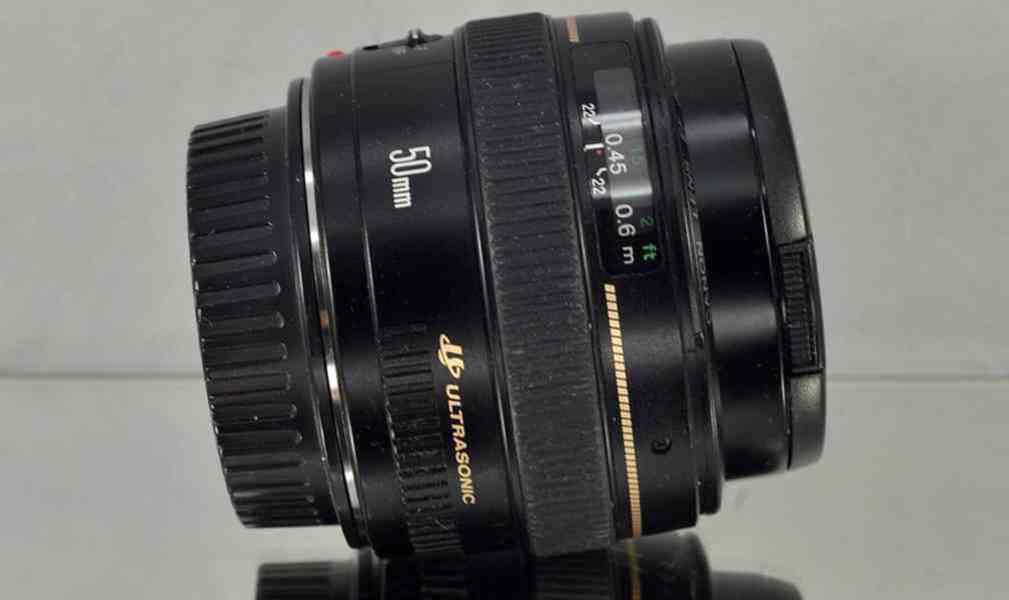 Canon EF 50mm f/1.4 USM **full-frame Pevný - foto 7