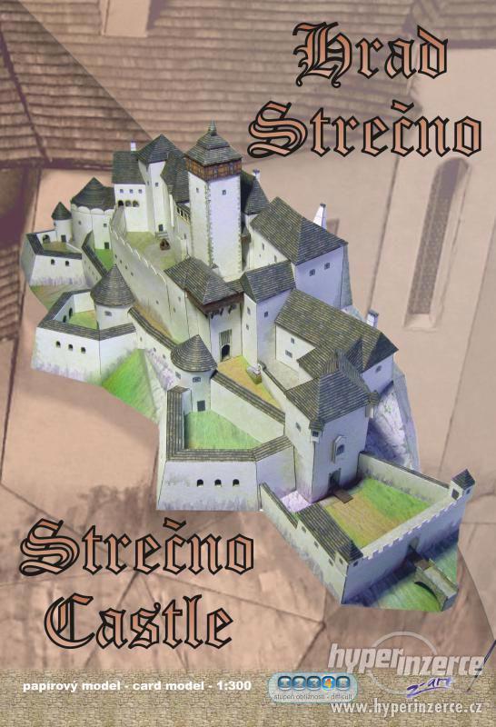 Papírový model hradu Strečno - foto 2
