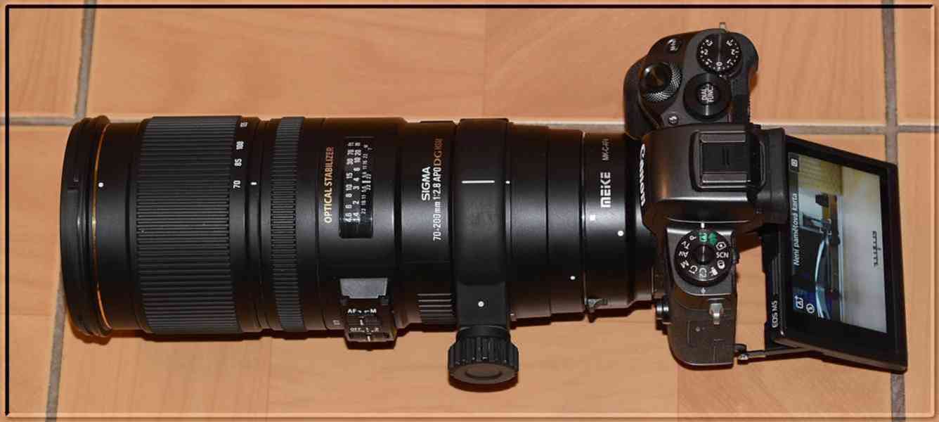 Meike MK-C-AF4 *Autofokus adaptér EF/EF-S na EOS-M - foto 6
