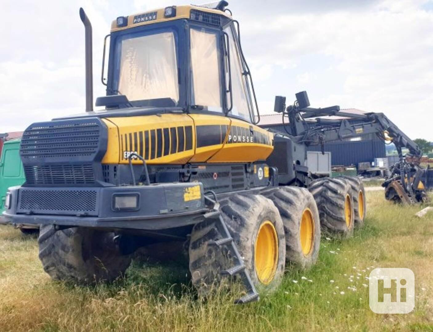 21.4t harvestor Ponsse Ergo 8W lesní práce - foto 1