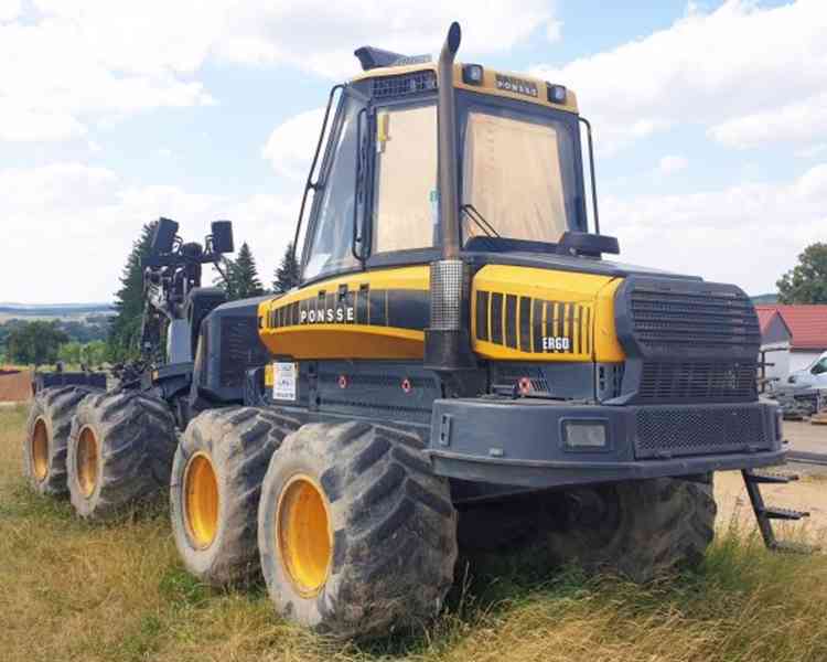 21.4t harvestor Ponsse Ergo 8W lesní práce - foto 4