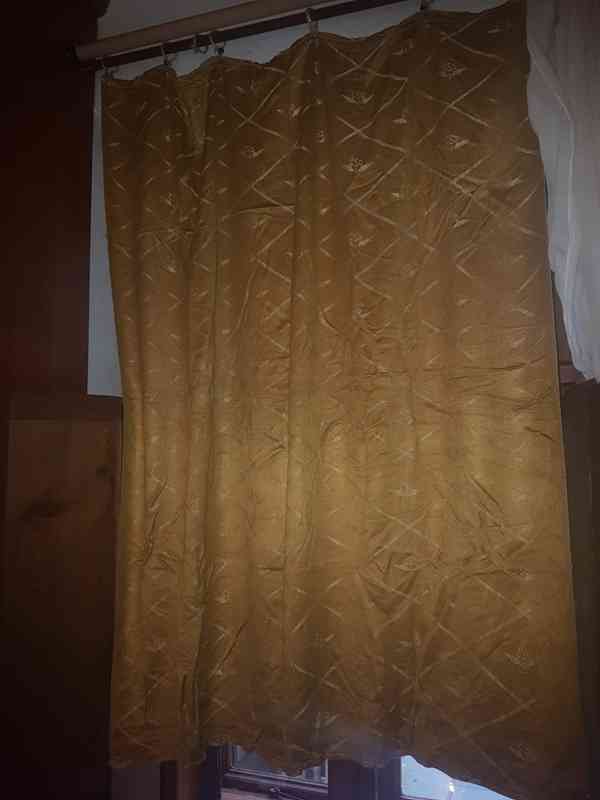 Okenní závěs z vagónu ČSD ČESKOSLOVENSKÉ DRÁHY  - foto 3