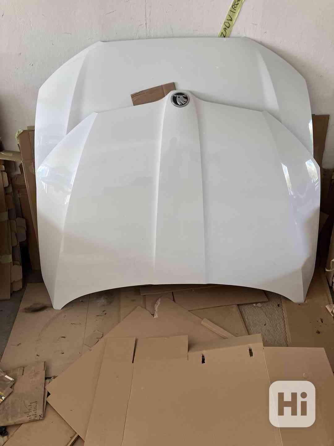 Kapota skoda octavia iii 3 12-17 bila 5e0 - foto 1