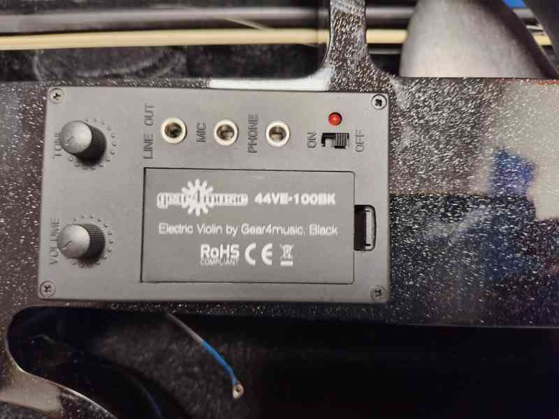 Elektrické housle Gear 4 music 44VE-100BK - foto 2