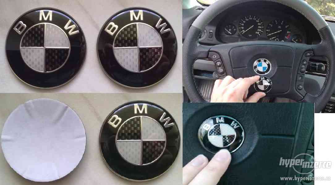 M logo vhodné pro všechny kola BMW Mpaket nebo do interiéru - foto 4