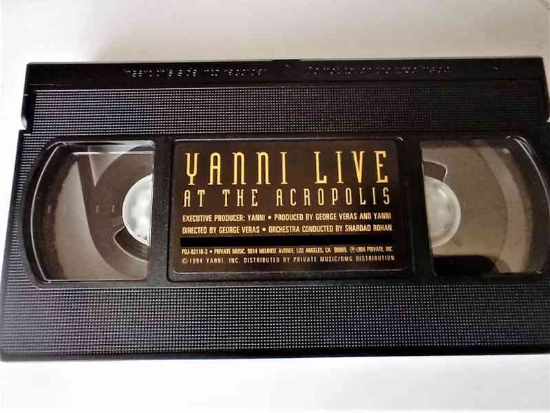 Video "Yanni live in the Acropolis" on VHS,  - foto 2