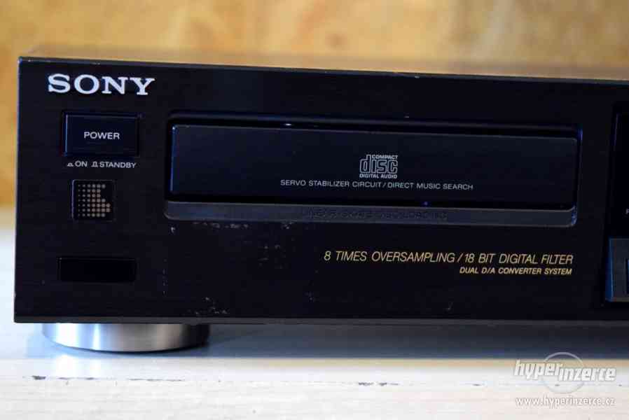 SONY CDP-490 VÝBORNÝ HIFI CD PŘEHRÁVAČ ODĚRKY !! - foto 2