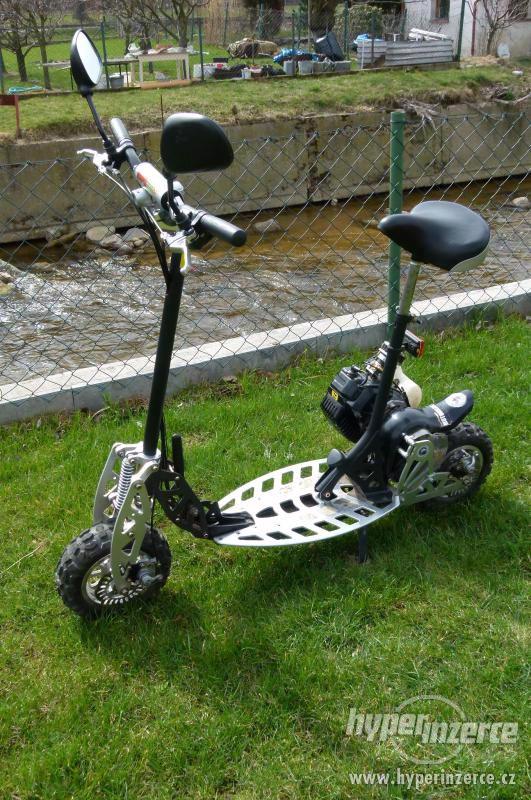 Motokolobezka nitro scooters XG-10 ALLROAD plna vybava - foto 1