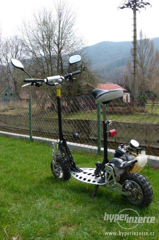 Motokolobezka nitro scooters XG-10 ALLROAD plna vybava - foto 2