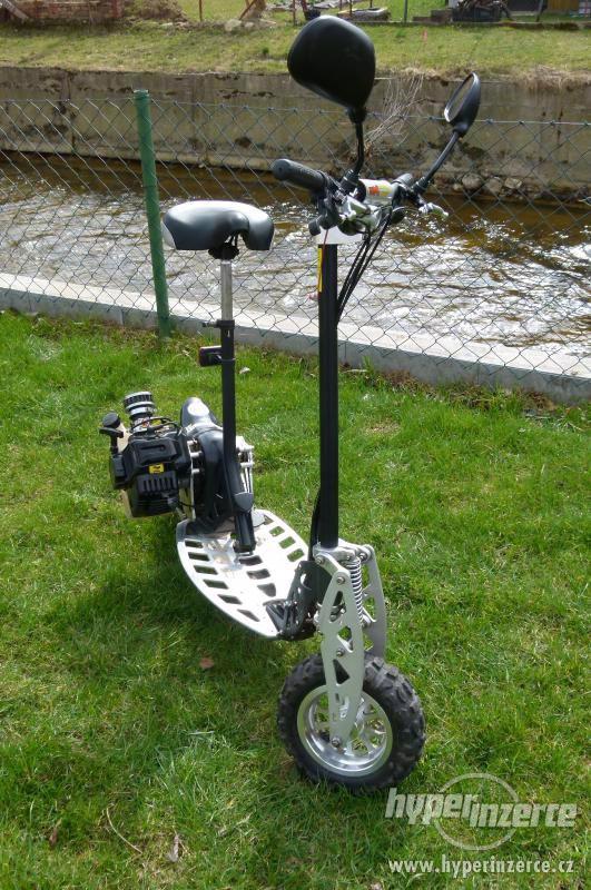 Motokolobezka nitro scooters XG-10 ALLROAD plna vybava - foto 4