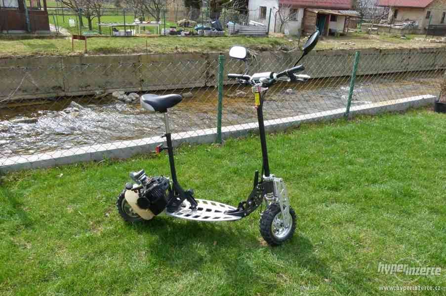 Motokolobezka nitro scooters XG-10 ALLROAD plna vybava - foto 5