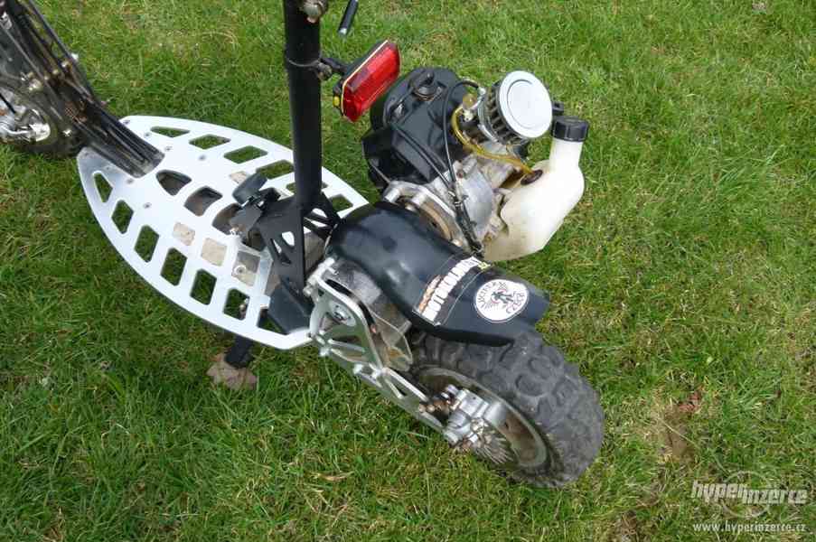 Motokolobezka nitro scooters XG-10 ALLROAD plna vybava - foto 6