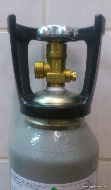 Nová tlaková lahev CO2 5 kg Plná + ZÁRUKA 2 ROKY - foto 2
