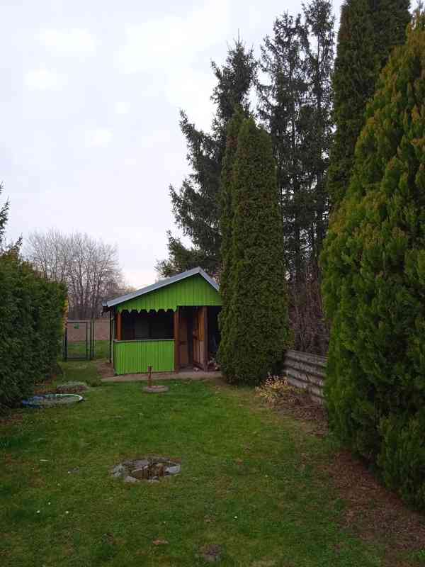 Prodám zahradu s chatou Časlav - foto 1