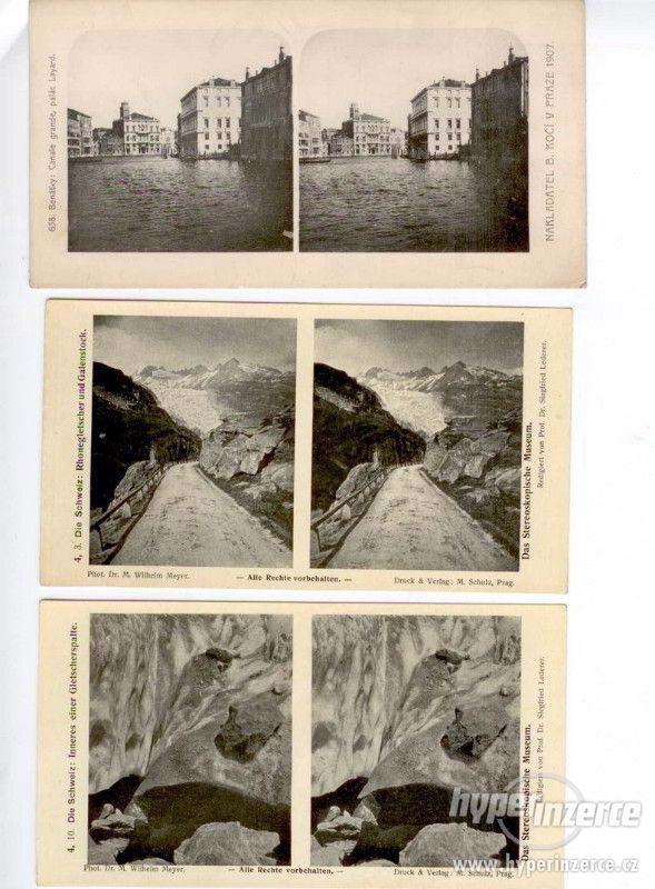 Staré stereoskopní fotografie z r.1895 - foto 5