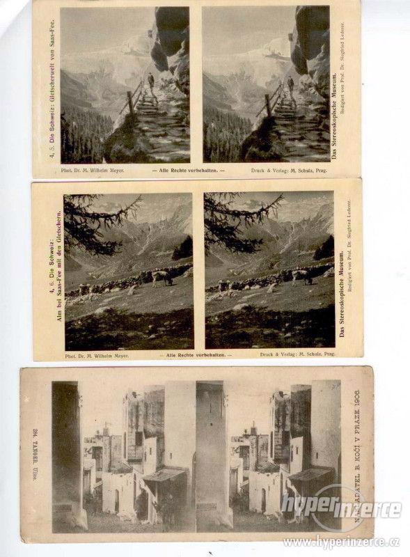 Staré stereoskopní fotografie z r.1895 - foto 6