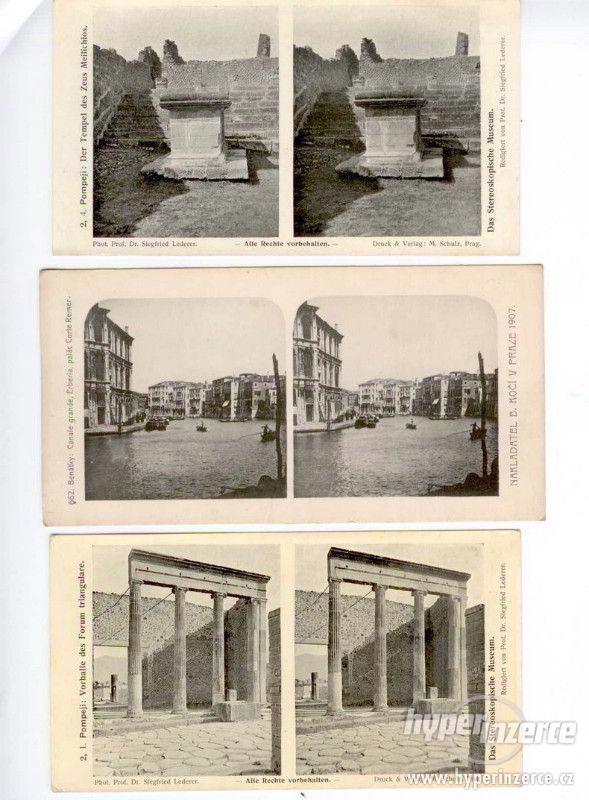 Staré stereoskopní fotografie z r.1895 - foto 9