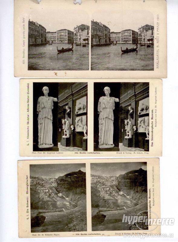 Staré stereoskopní fotografie z r.1895 - foto 11