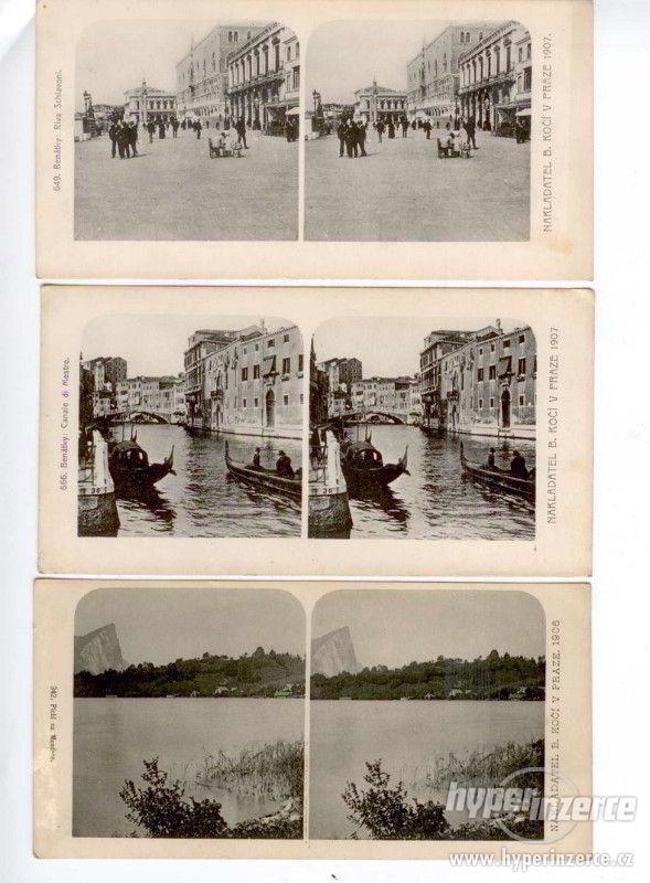 Staré stereoskopní fotografie z r.1895 - foto 12