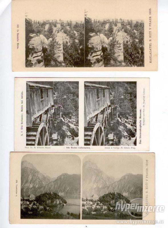 Staré stereoskopní fotografie z r.1895 - foto 22