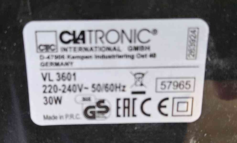 Clatronic VL 3601 stolní ventilátor černý - foto 2