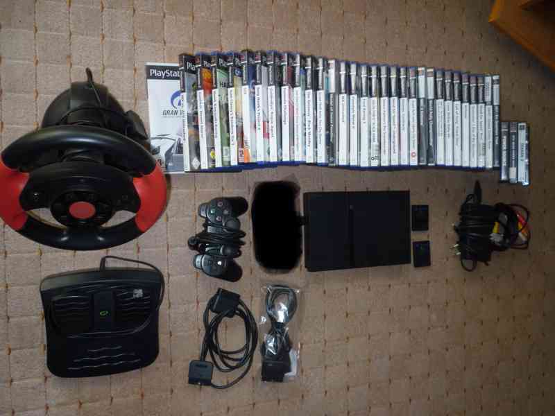 PlayStation 2 SLIM + hry a mnoho příslušenství  - foto 2
