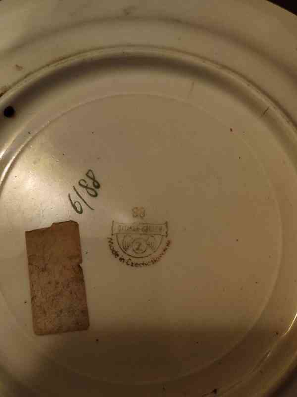 Ručně malované chodské talíře - 2ks - foto 5