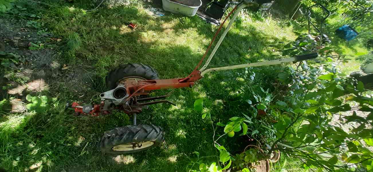 Podvozek malotraktoru bez motoru – vhodný na díly - foto 4