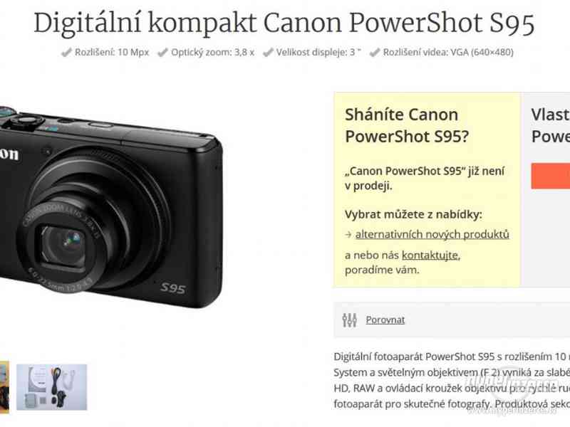 Canon PowerShot S95 - foto 2