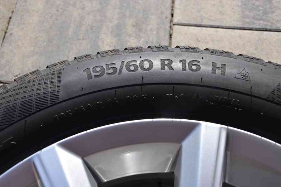 NOVÁ zimní ALU sada Š.Kamiq/Scala+195/60R16 Bridgestone - foto 3