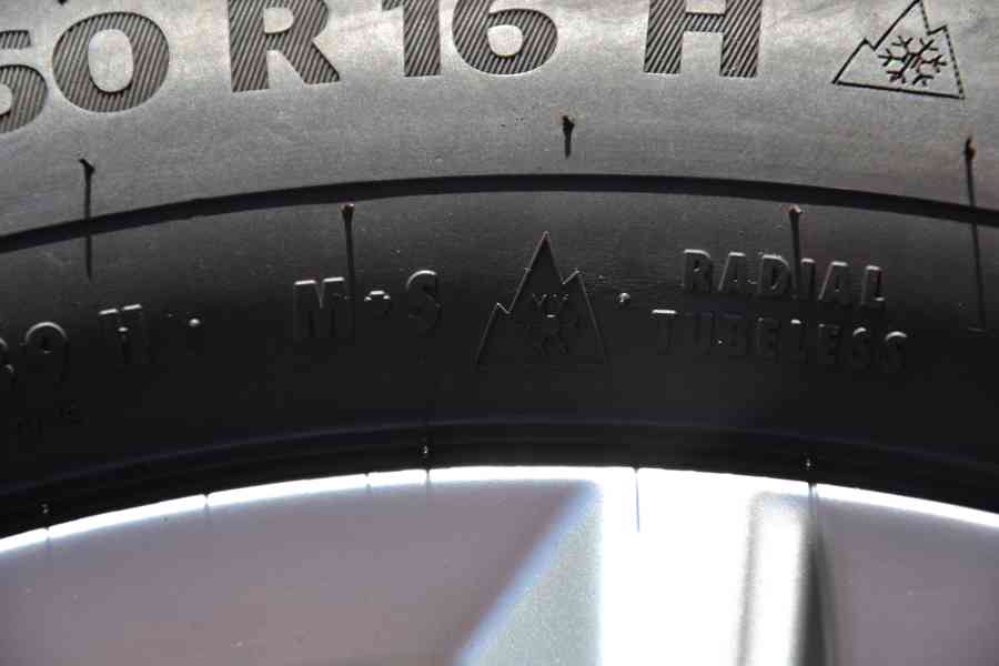 NOVÁ zimní ALU sada Š.Kamiq/Scala+195/60R16 Bridgestone - foto 4